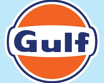 Gulf Oil-logotyp - Vektorfilspaket (svg, ai, eps, pdf, png)