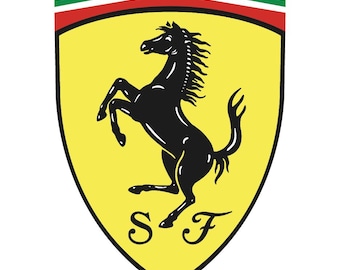 Scuderia Ferrari Formel 1-teamlogotyp - Vektorpaket (.Ai, .Svg, .Png, .Pdf, .Eps)