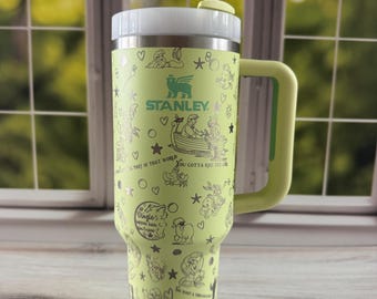 Stanley | disney | mermaid | ariel | custom | laser engraved | etched | tumbler| 40oz | quencher | princess | under the sea