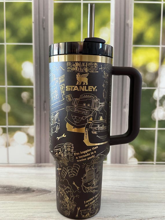 Stanley | Pixar | Cars | Custom | Laser Engraved | Etched
