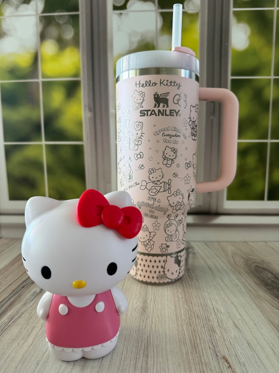 STANLEY 40oz クエンチャー　キティ Stanley | Hello Kitty | Custom | Laser Engraved | Etched