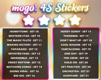 4 Star Sticker New Season S10 - S21 (Read Description)