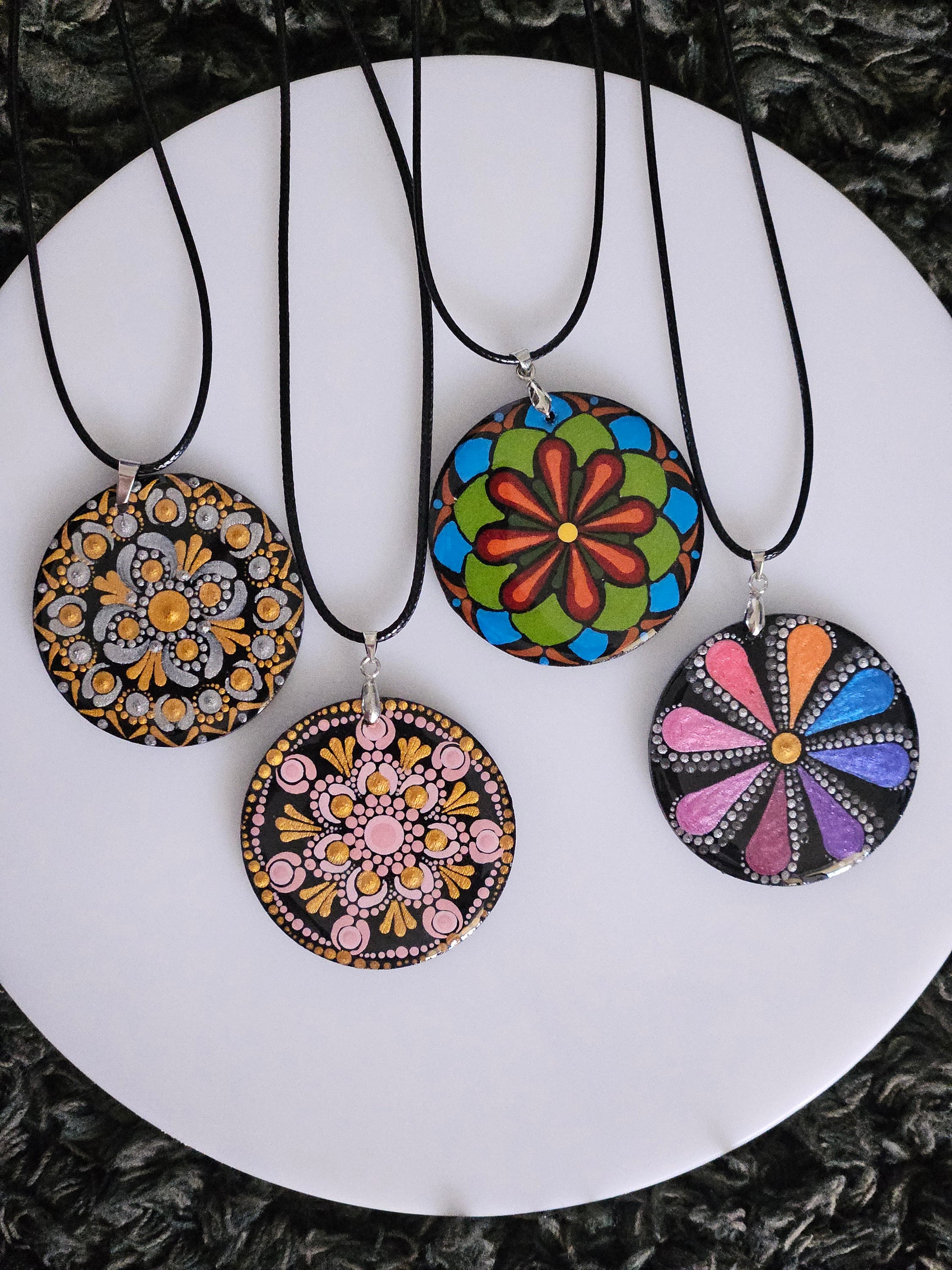 Dot Mandala Pendant