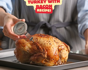 Perfect Roast Turkey With Bacon - Perfect Roast - Bacon - English Culture - Old English Tradition - BuyToStores