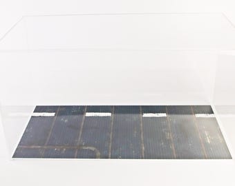 DIY.  Display Case Cover parts for SELF ASSEMBLY + Plus WW2 Carrier Deck Base.