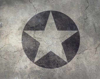 WWII US Aircraft Insignia Display Base: HD Foamex Print