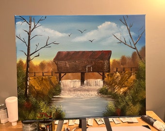 16x20" canvas-landschap