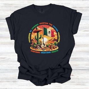 Hispanic Heritage Month Unisex Garment-Dyed T-shirt | Comfort Colors ® | Hispanic Heritage Month Gift, Mexican Heritage Tee, Hispanic Pride