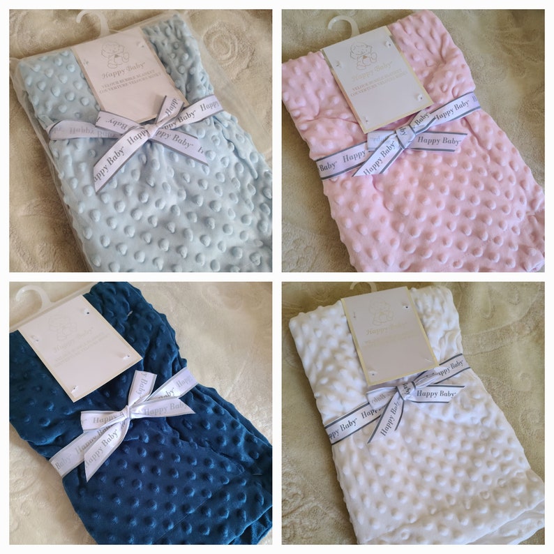 Ensemble doudou plaid personnalisé et protège carnet de santé image 4