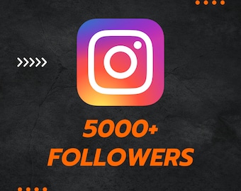 Instagram 5000+ Followers