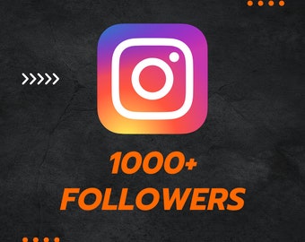 Instagram 1000+ Seguidores