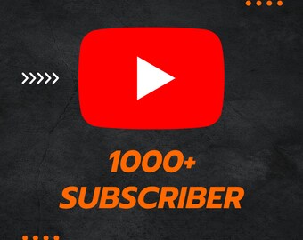 Plus de 1000 abonnés sur Youtube