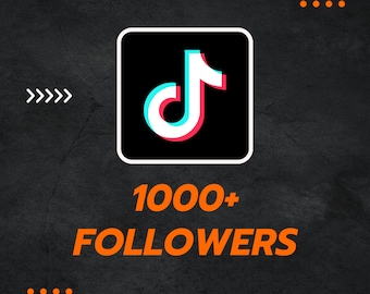 Tiktok 1000+ Followers