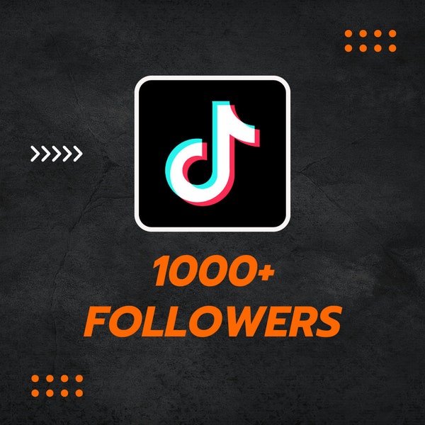 Tiktok 1000+ volgers