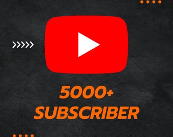 Plus de 5000 abonnés YouTube