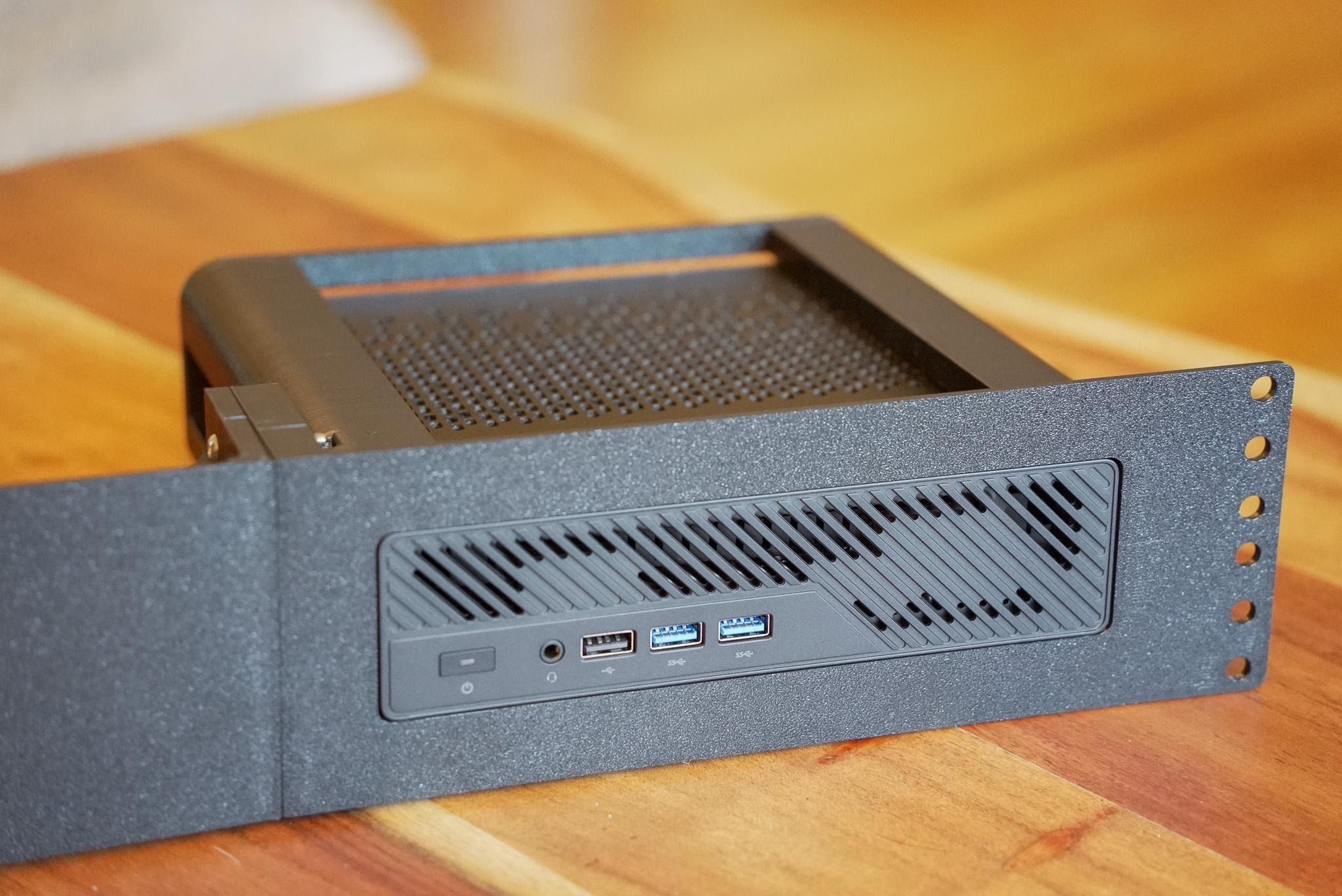 Rack Mount for MS-01/MS-A2 Minisforum Mini PC, 2U, 2 Rack Units for 19 ...