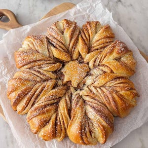 BEST Star Bread Recipe • Cinnamon Swirl Bread • Holiday Brunch Printable PDF • Instant Download