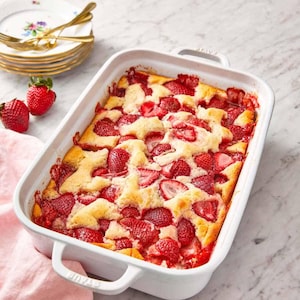 Strawberry Cobbler Recipe Printable | Easy Summer Dessert, Fruit Cobbler, Digital Download, Homemade Baking Guide, Family Recipe