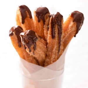 Churros Recipe Printable | Easy Homemade Churros PDF | Cinnamon Sugar Snack | Spanish Dessert Digital Download
