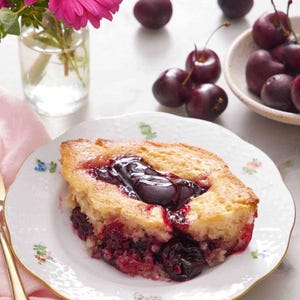 Delicious Cherry Cobbler Recipe PDF - Cherry Cobbler Recipe PDF – Printable Dessert Recipe, Instant Download, Easy Fruit Cobbler