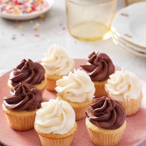Mini Cupcake Recipe | Easy Vanilla & Chocolate Cupcakes | Printable Baking Guide | Kid-Friendly, Quick Party Desserts | Instant Download PDF