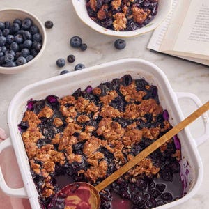 Blueberry Crisp Recipe PDF | Easy Dessert Printable, Summer Fruit Crisp, Instant Download