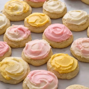 BEST Sour Cream Cookies Recipe • Soft Frosted Cookies • Printable PDF • Instant Download
