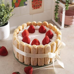 BEST RECIPE For The Most Amazing Strawberry Charlotte Cake Download.