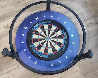 Kamerahalterung mit oder ohne LED Ring für Darts Zählung (kompatibel mit "Autodarts" App oder Dartit)