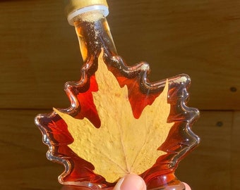 Autumn 100 ML Bottle - 100% Pure Maine Maple Syrup