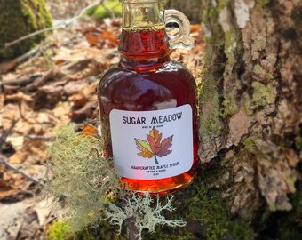 Baby Bootlegger - Grade A Dark - 100% Pure Maine Maple Syrup - 250 ML (8.4oz) Glass Bottle