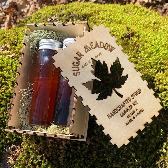 Sampler Set - Grade A Dark & Amber - 100% Pure Maine Maple Syrup