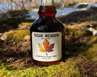 The Bootlegger - 100% Pure Maine Maple Syrup - 16.9 oz Glass Bottle