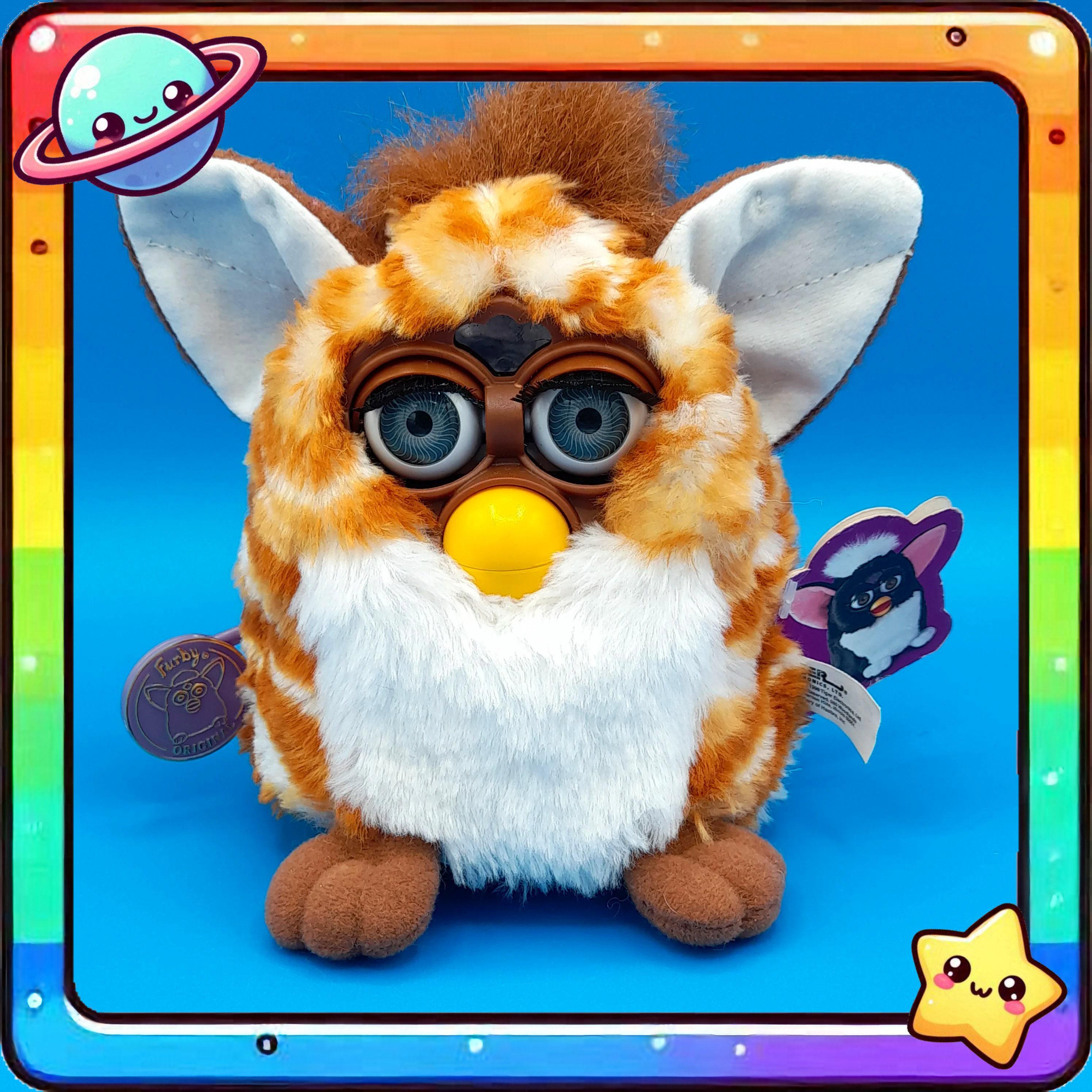 Gold Stripes Furby - Etsy