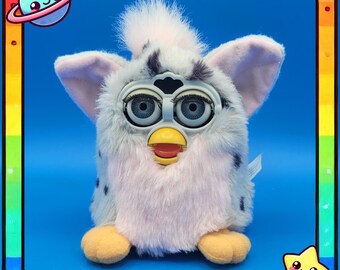 Furby Vintage Tiger Electronic 1999 - Peluche Rose Et Bleu