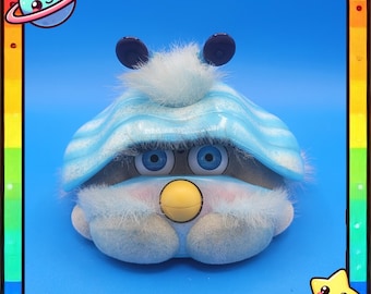2001 Tiger Electronics Hasbro Interactive Blue Furby Clam Shelby