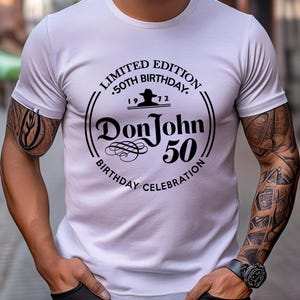 Camiseta de aniversário de 70 anos Don Julio, camiseta Don Julio, modelo de passar a ferro personalizado, download digital Tequila PNG