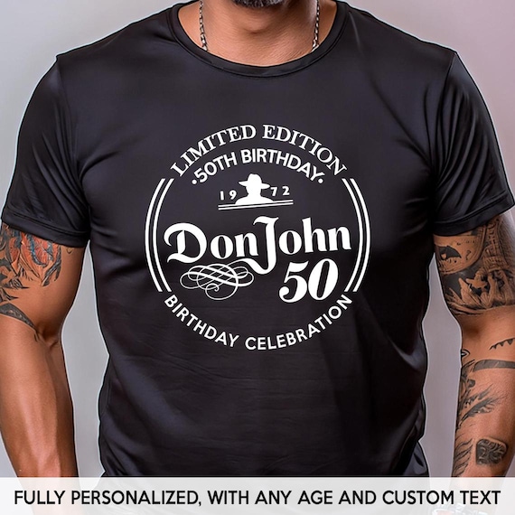 Don Julio 70th Anniversary Birthday Shirt, Don Julio T-Shirt, Personalized  Iron On Template, Digital Download Tequila PNG