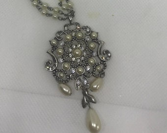 Lot De 3 Colliers Fantaisie Vintage - Bijoux Mode Rétro