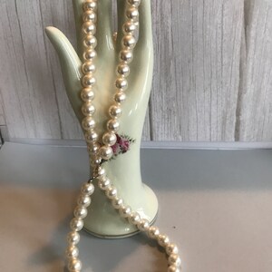Vintage Faux Pearl Necklace