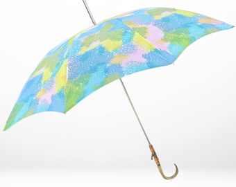 Vintage-Inspired Pastel Parasol - Classic Elegance with a Modern Twist