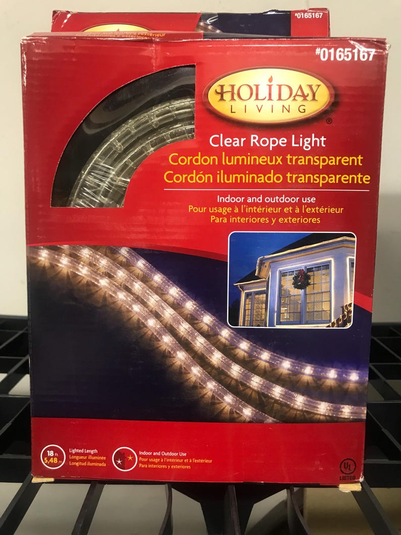 LED Clear Rope Lighting - Etsy