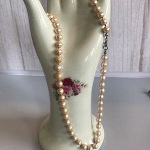 Vintage Faux Pearl Necklace