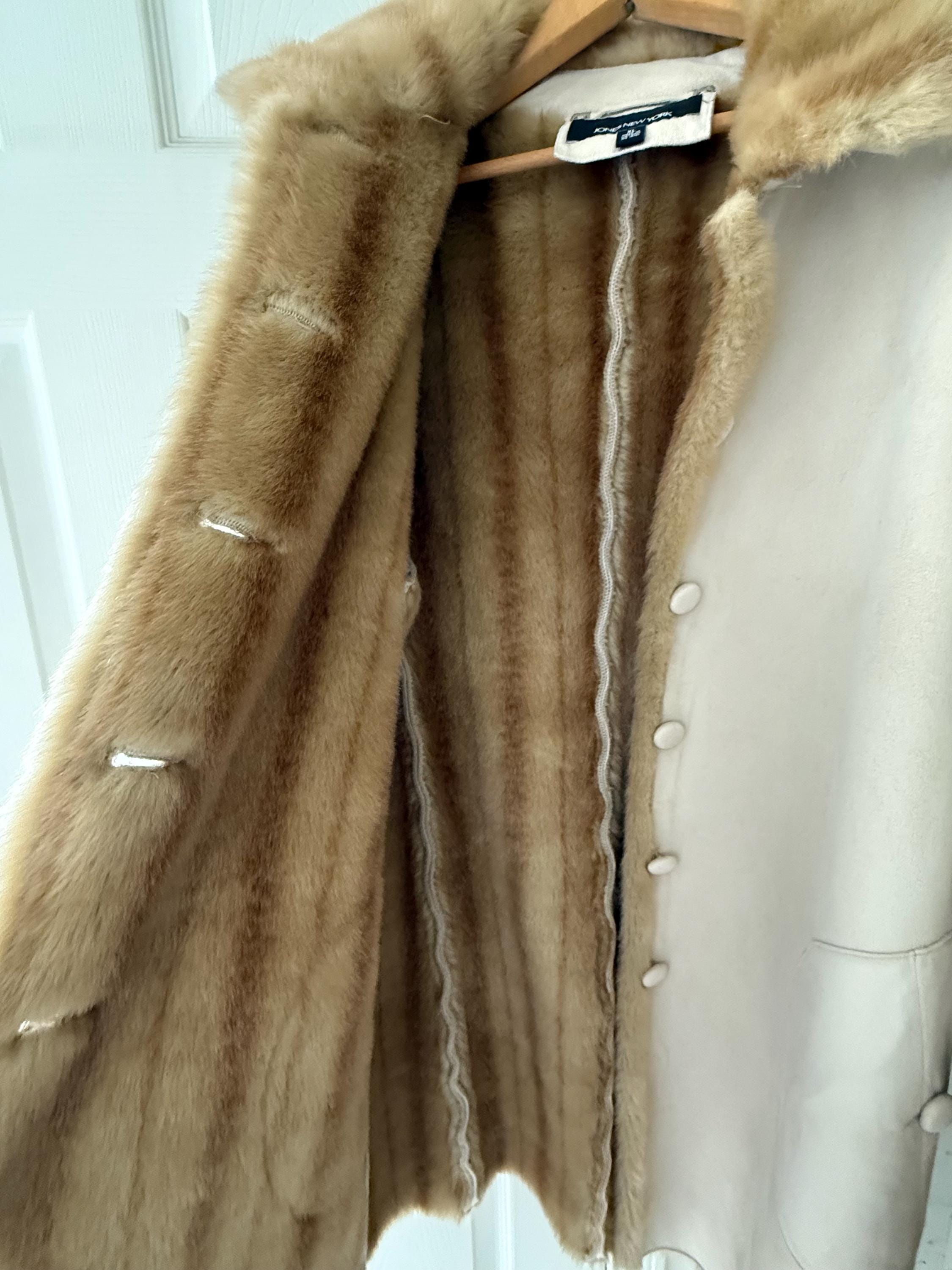 Vintage Faux Shearling Coat XL – Jones New York - Etsy