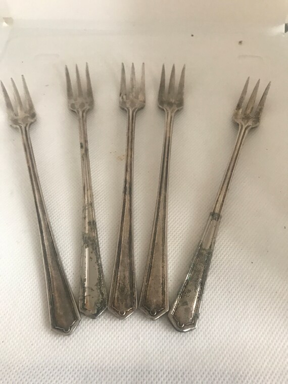 Vintage Landmark Japan Silver Plated Oyster Forks - Etsy Canada