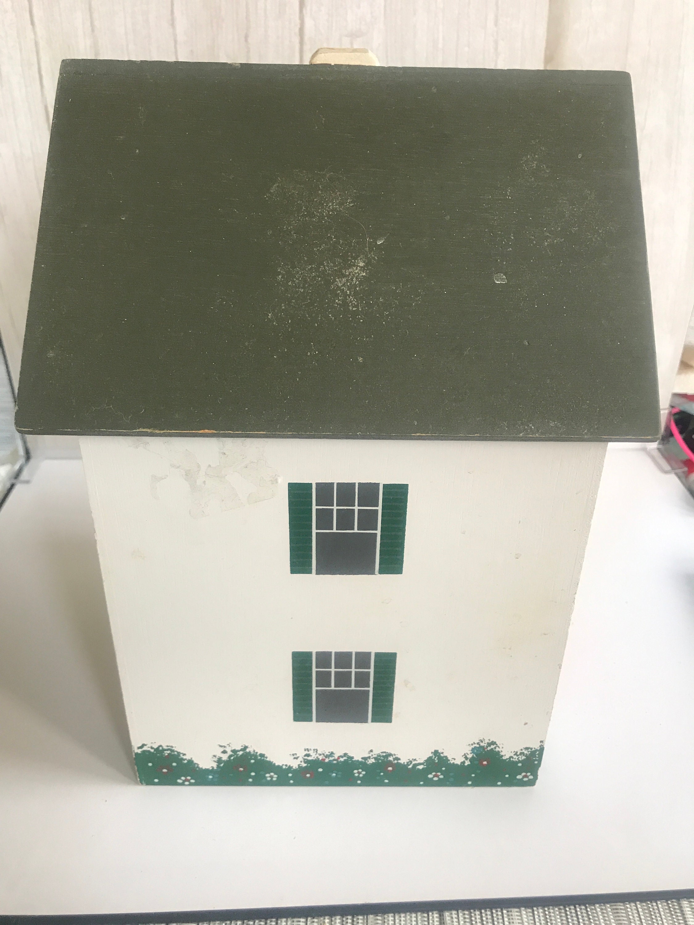 ヴィンテージ木製クッキーコテージ - Etsy 日本