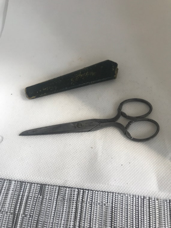1930s Antique Sewing Embroidery Scissors: Vintage Craftsmanship - Etsy