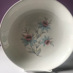 Vintage Steubenville Pottery Fairlane Pattern Serving Bowl