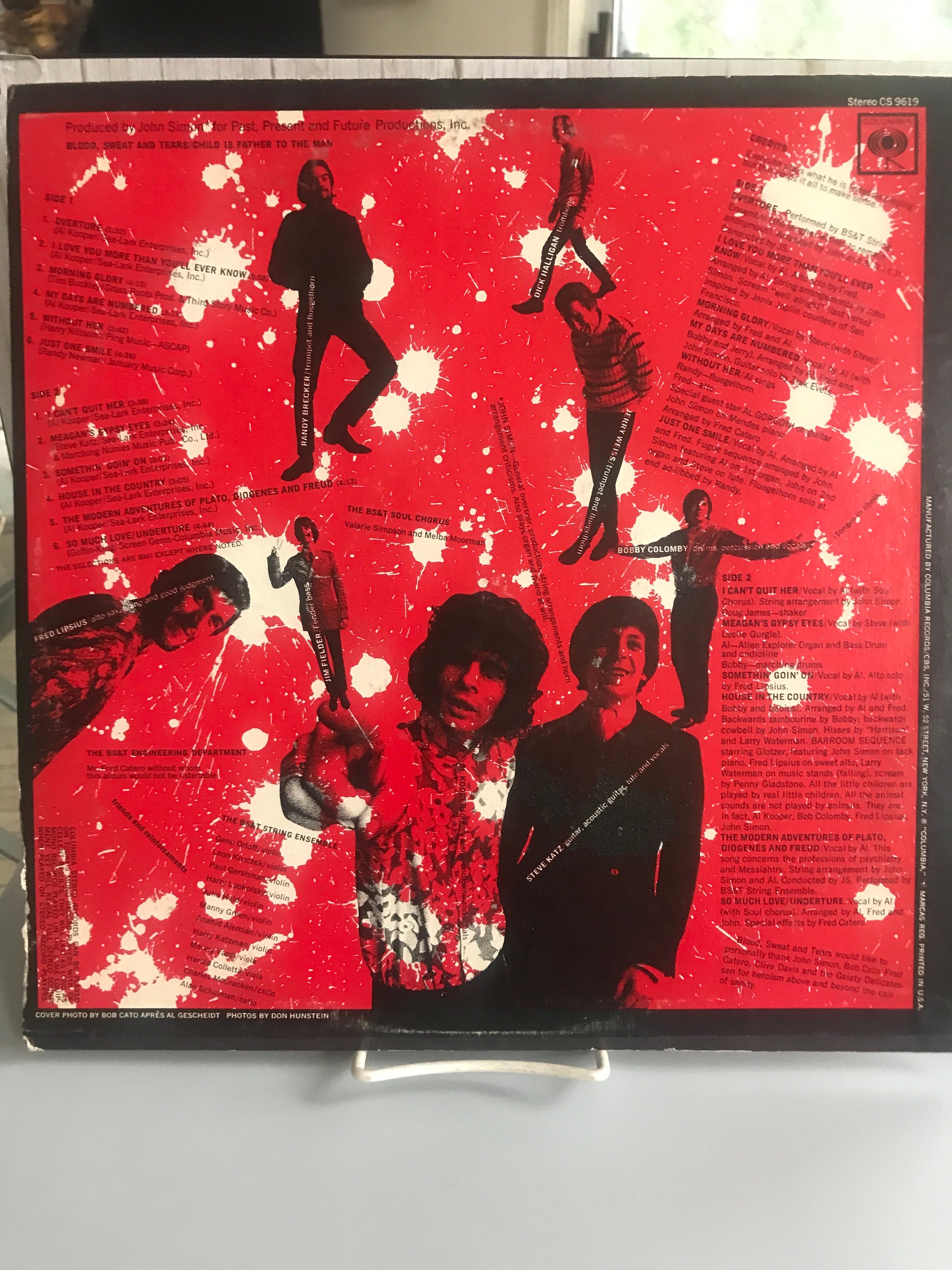 Blood Sweat and Tears With Al Kooper Founder. Vinyl LP - Etsy