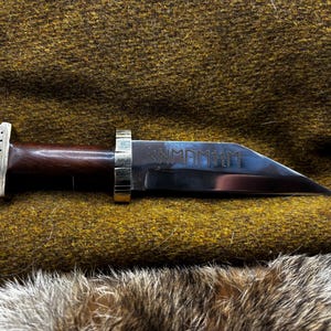 Brass Hilt Viking Seax Knife